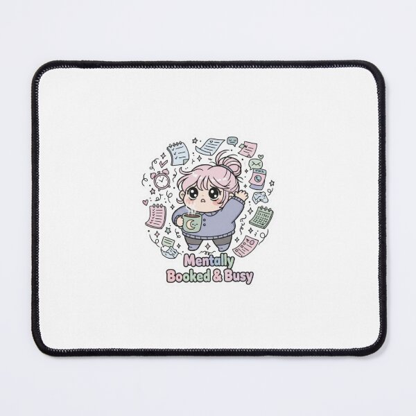 Item preview, Mentally Booked & Busy designed and sold by LilGremlinCo.