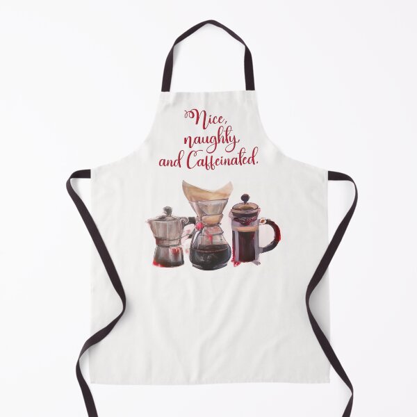 Item preview, Nice, Naughty, and Caffeinated designed and sold by Art & Coffee.