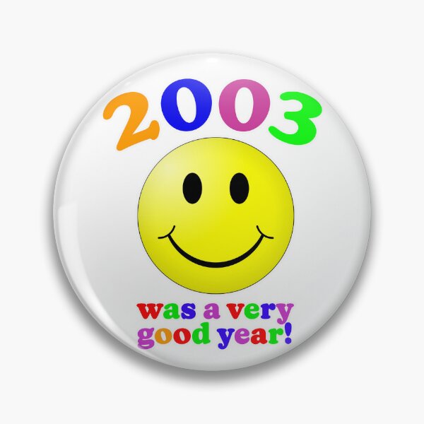 Item preview, 2003 Was A Very Good Year! designed and sold by Normbot2000.