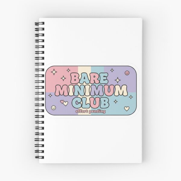 Item preview, Bare Minimum Club designed and sold by LilGremlinCo.