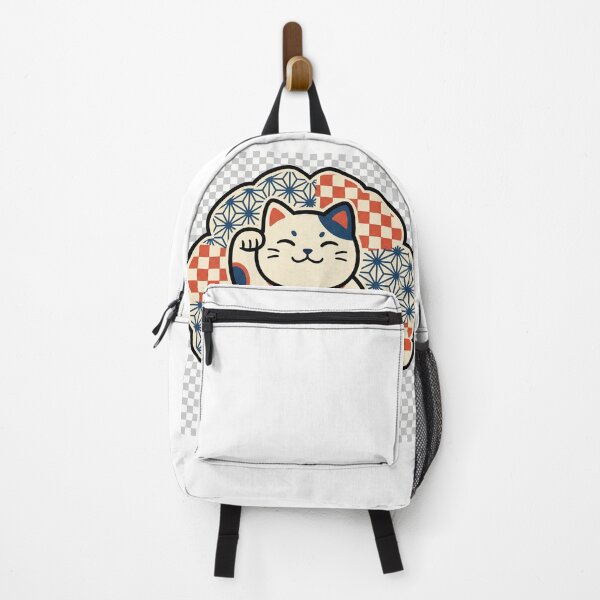 Item preview, Ukiyo-e Maneki Neko Lucky Cat Japanese Woodblock Style designed and sold by RetroJapanCo.