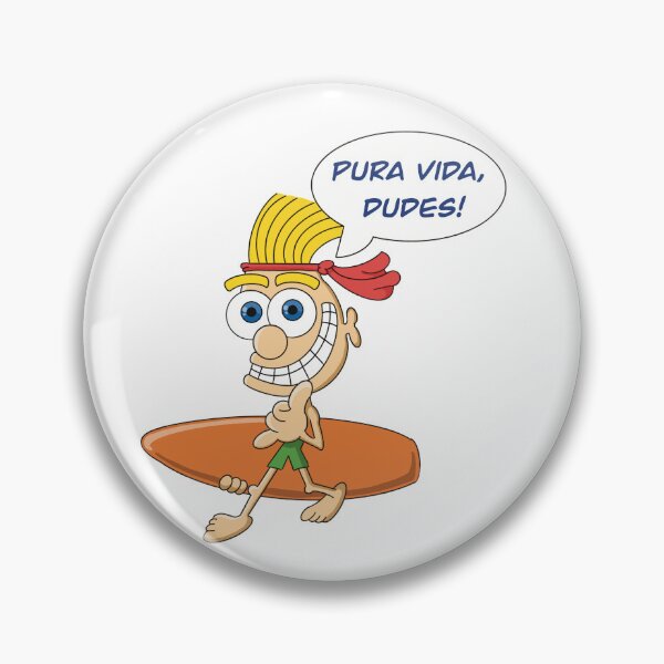 Item preview, Pura Vida Dudes - Funny Surfing Mau designed and sold by Sigma-Orionis.