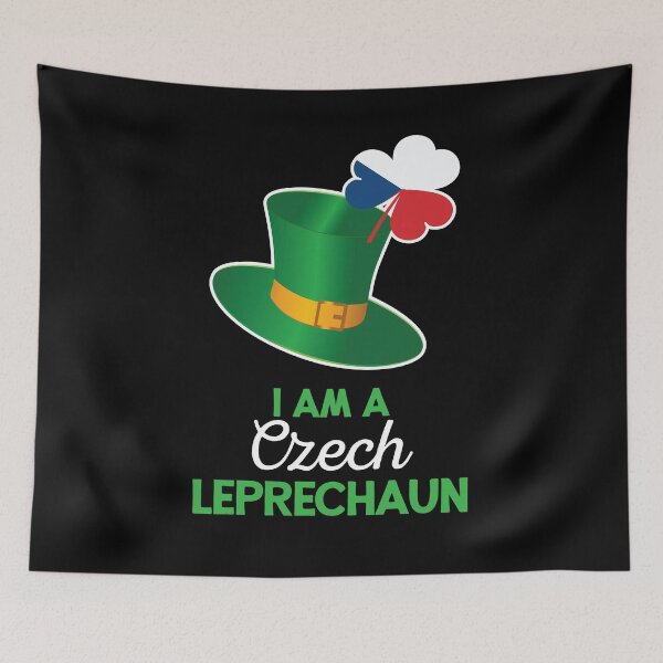 Item preview, Czech St Patricks Day Leprechaun designed and sold by countryflags.