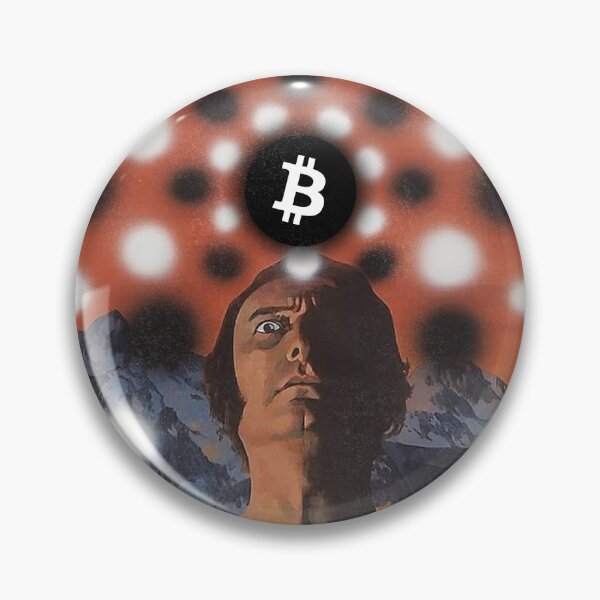 Item preview, Bitcoin Surrealism Logo ArtBitcoin Surrealism Logo Art. Perfect for Bitcoiners who want to bring a touch of free spirit. designed and sold by CyberRex.