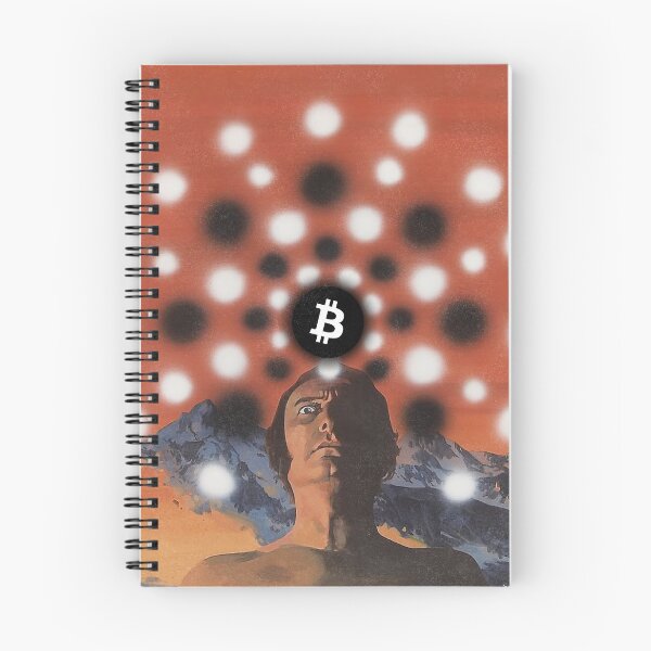 Item preview, Bitcoin Surrealism Logo ArtBitcoin Surrealism Logo Art. Perfect for Bitcoiners who want to bring a touch of free spirit. designed and sold by CyberRex.