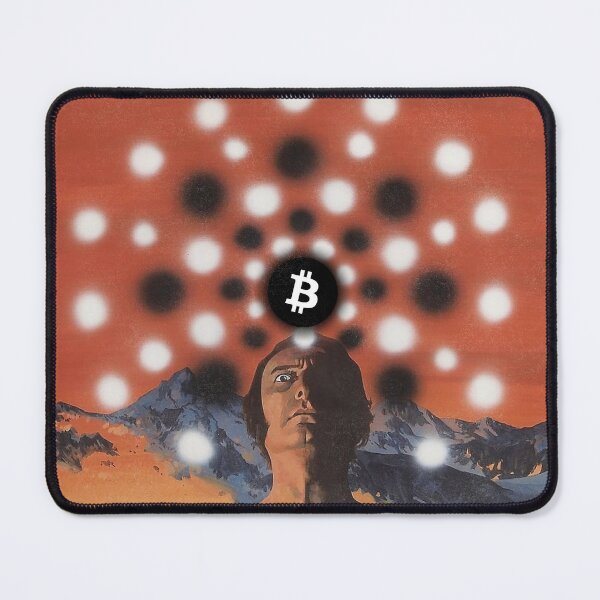 Item preview, Bitcoin Surrealism Logo ArtBitcoin Surrealism Logo Art. Perfect for Bitcoiners who want to bring a touch of free spirit. designed and sold by CyberRex.
