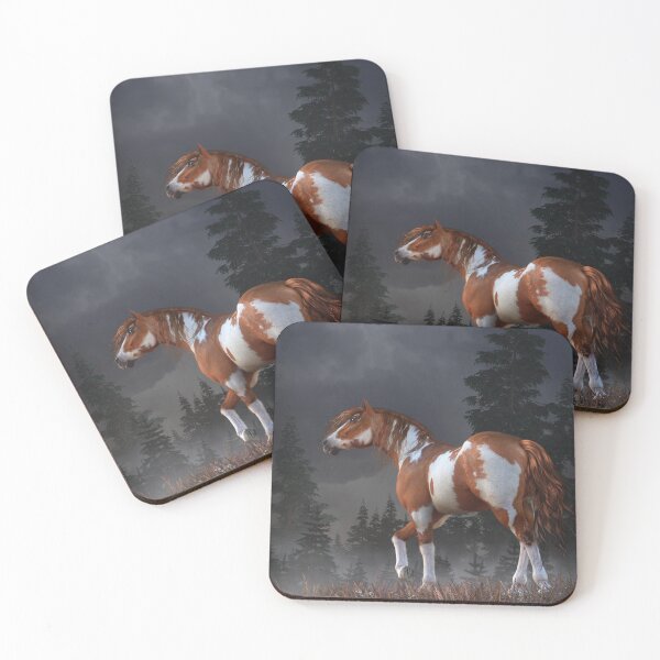 Item preview, Sorrel Pinto Under Springtime Storm Clouds designed and sold by Daniel Eskridge.