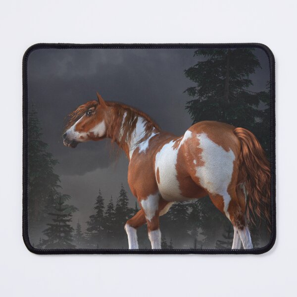Item preview, Sorrel Pinto Under Springtime Storm Clouds designed and sold by Daniel Eskridge.