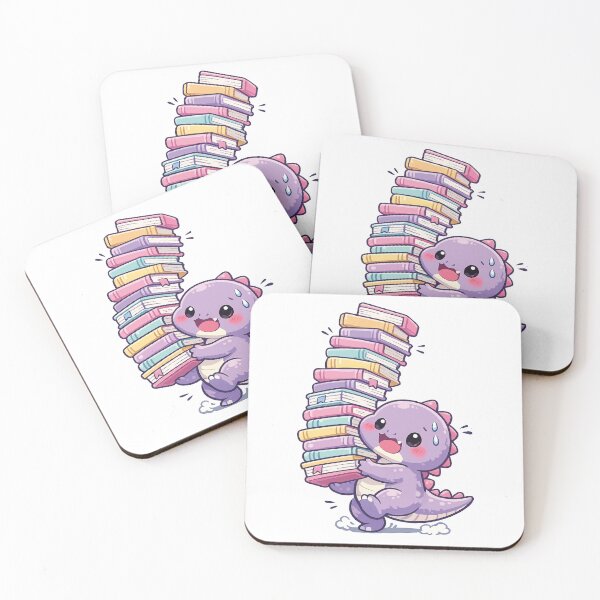 Item preview, Little Dino Bookworm designed and sold by kadryshop.