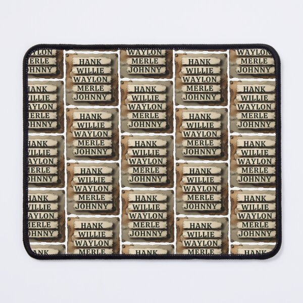 Item preview, Hank Willie Waylon Merle Johnny Country Music Fan designed and sold by All I Need Designs.