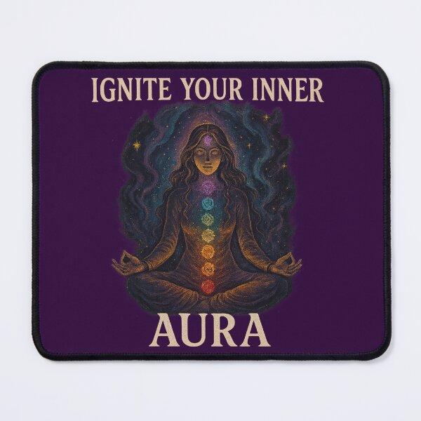 Item preview, Ignite Your Inner Aura - Chakra Goddess Meditation Art designed and sold by Heathenicia.