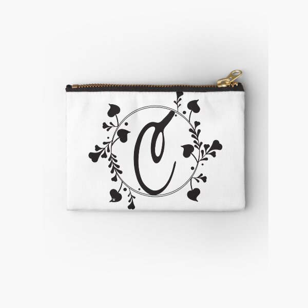 Item preview, C Monogram of hearts and letters in a vine designed and sold by KathyRHuff.