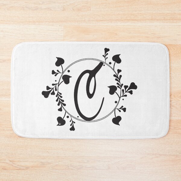 Item preview, C Monogram of hearts and letters in a vine designed and sold by KathyRHuff.