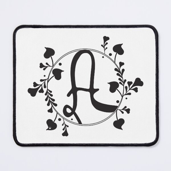 Item preview, A Monogram of hearts and letters in a vine designed and sold by KathyRHuff.