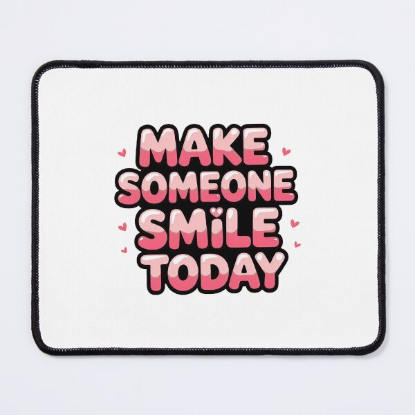 Item preview, Make Someone Smile Today Sticker designed and sold by Stripe Wall Studio.