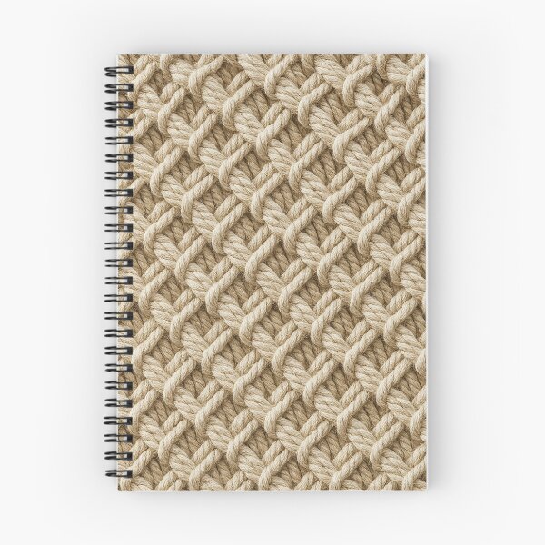 Item preview, Beige Macramé Knot Pattern – Minimal Boho Texture designed and sold by myforestfog.