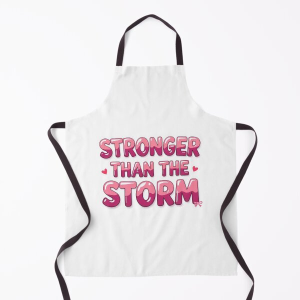 Item preview, Stronger Than The Storm Sticker designed and sold by Stripe Wall Studio.