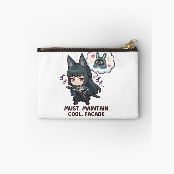 Item preview, Funny Hoshimi Miyabi ZZZ  - Cool Facade vs Cute Bangboo Meme designed and sold by Tamer ⭐⭐⭐⭐⭐.