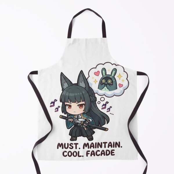 Item preview, Funny Hoshimi Miyabi ZZZ - Cool Facade vs Cute Bangboo Meme designed and sold by Tamer ⭐⭐⭐⭐⭐.
