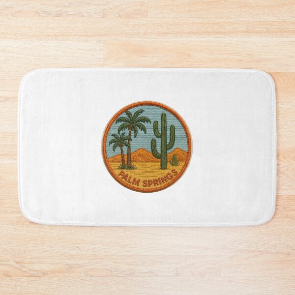 Item preview, Palm Springs Patch with Cactus designed and sold by Jeffsredbubble.