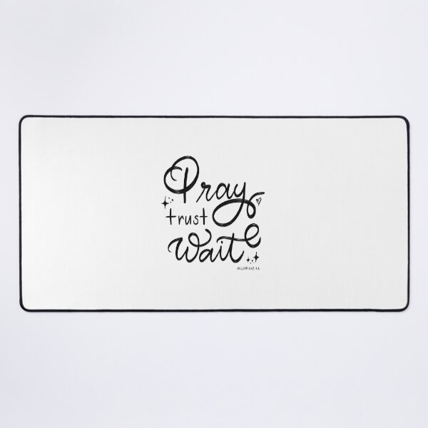 Item preview, Pray trust wait designed and sold by dudaoliveira.art.