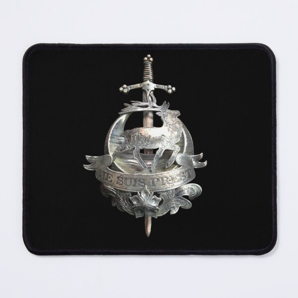 Item preview, Outlander Je Suis Prest Fraser Brooch  designed and sold by AtomicAlias.