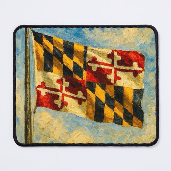 Item preview, Maryland State Flag designed and sold by TinCatOutPost.