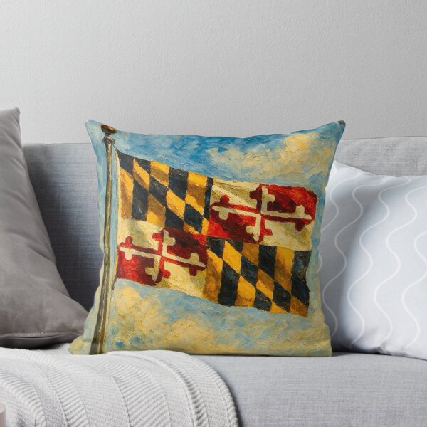 Item preview, Maryland State Flag designed and sold by TinCatOutPost.