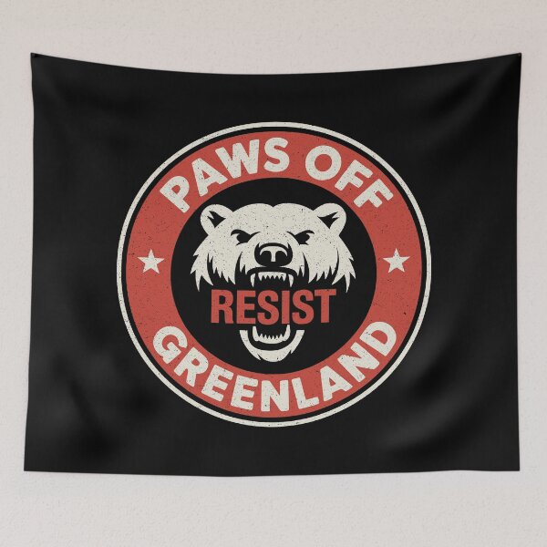 Item preview, Paws Off Greenland designed and sold by Eh Plus Designs.
