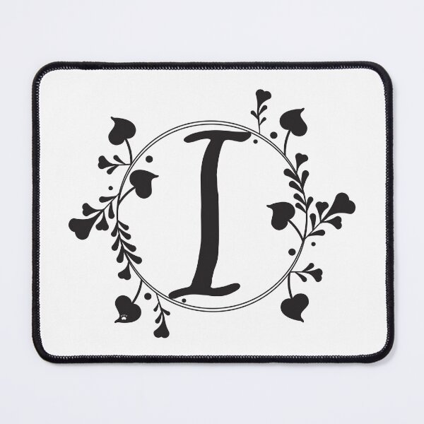 Item preview, I Monogram of hearts and letters in a vine designed and sold by KathyRHuff.