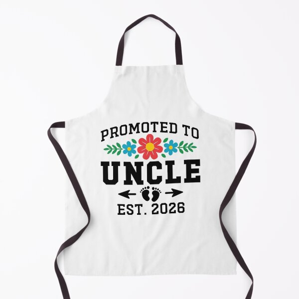Item preview, Promoted to Uncle Est 2026 Flower Heart New Uncle 2026 Gift designed and sold by gunaone-design.