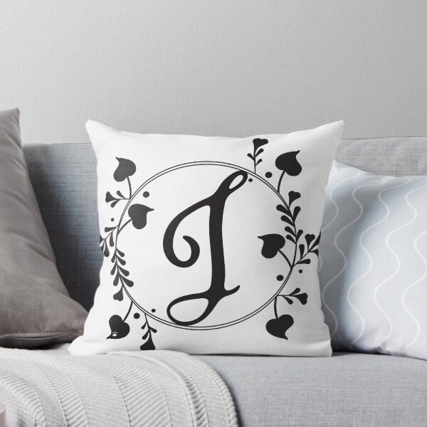Item preview, J Monogram of hearts and letters in a vine designed and sold by KathyRHuff.