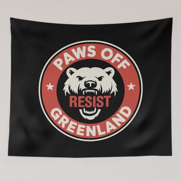 Item preview, Paws Off Greenland designed and sold by Eh Plus Designs.
