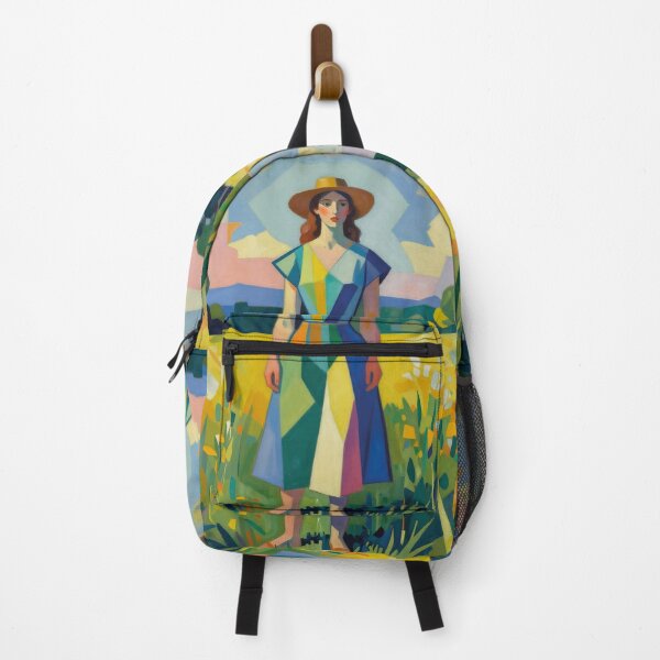 Item preview, Urban Girl in Fields: Cubist Enchantment designed and sold by Drawings Project.