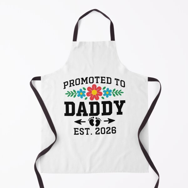 Item preview, Promoted to Daddy Est 2026 Flower Heart New Daddy 2026 Gift designed and sold by gunaone-design.