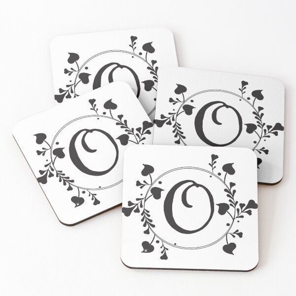 Item preview, O Monogram of hearts and letters in a vine designed and sold by KathyRHuff.