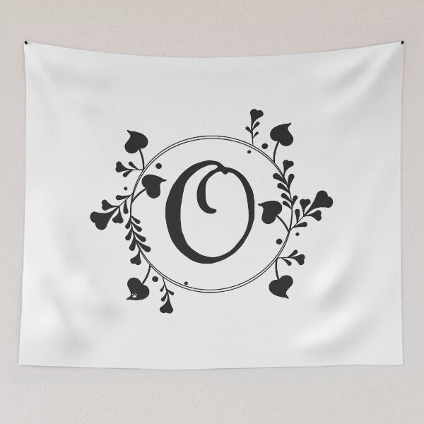 Item preview, O Monogram of hearts and letters in a vine designed and sold by KathyRHuff.