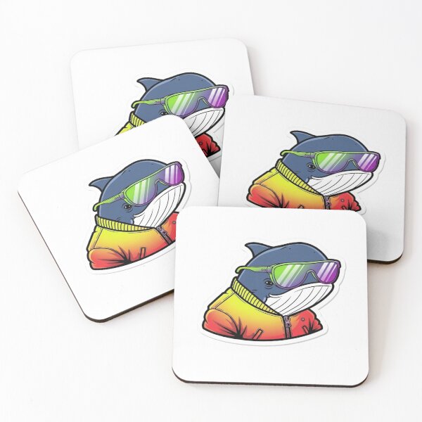 Item preview, The Cool Whale designed and sold by NerdyComfy.
