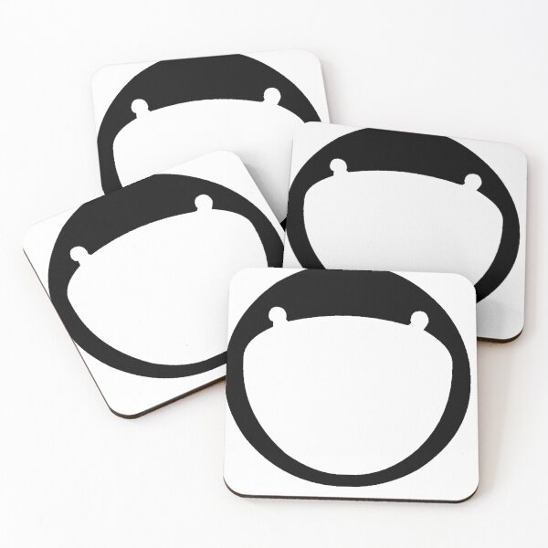 Item preview, Minimal Black Cat Face Icons – Modern Abstract Design designed and sold by Bianormal.