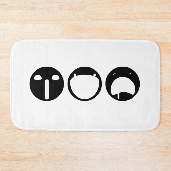 Item preview, Minimal Black Cat Face Icons – Modern Abstract Design designed and sold by Bianormal.