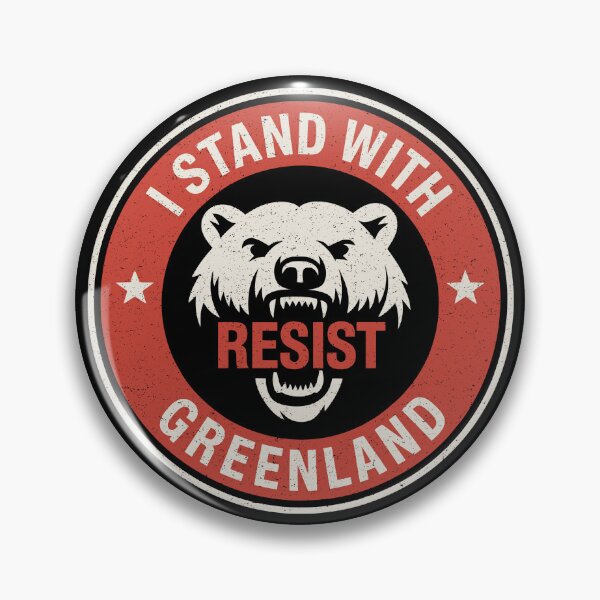Item preview, I Stand With Greenland designed and sold by Eh Plus Designs.