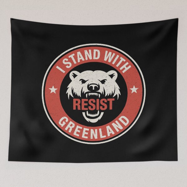 Item preview, I Stand With Greenland designed and sold by Eh Plus Designs.