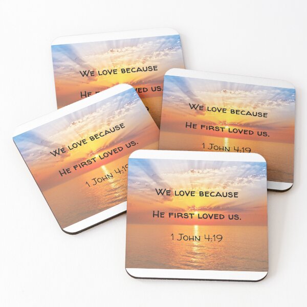 Item preview, 1 John 4:19 designed and sold by 4serenity.