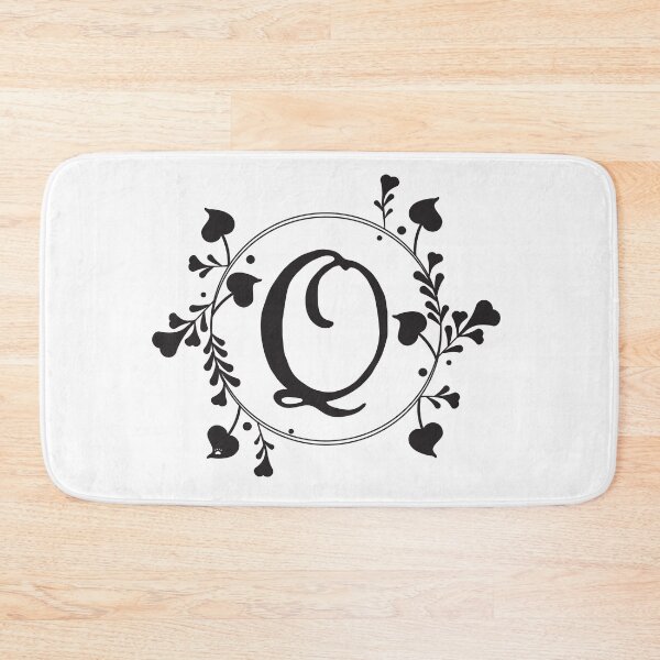 Item preview, Q Monogram of hearts and letters in a vine designed and sold by KathyRHuff.