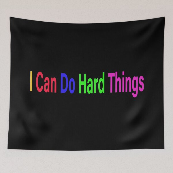 Item preview, i can do hard things designed and sold by CRAIGBRUTSCHER.