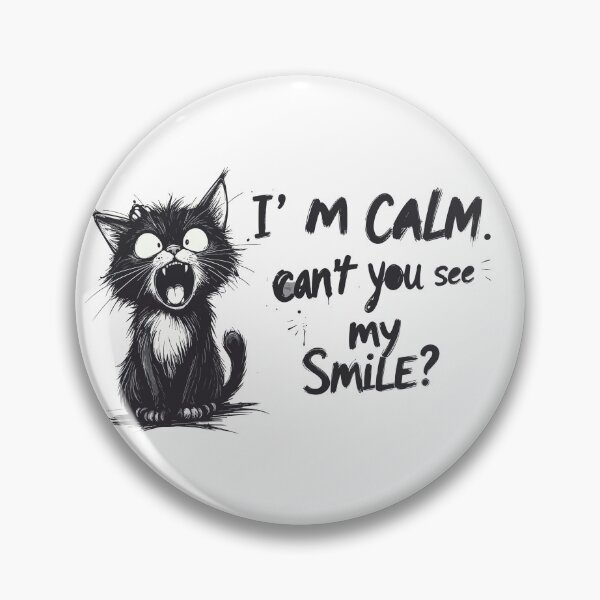 Item preview, Chaotic Cat – I’m Calm designed and sold by MarWachaN.