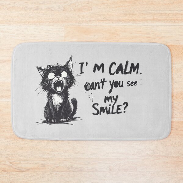 Item preview, Chaotic Cat – I’m Calm designed and sold by MarWachaN.