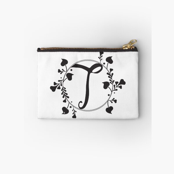 Item preview, T Monogram of hearts and letters in a vine designed and sold by KathyRHuff.