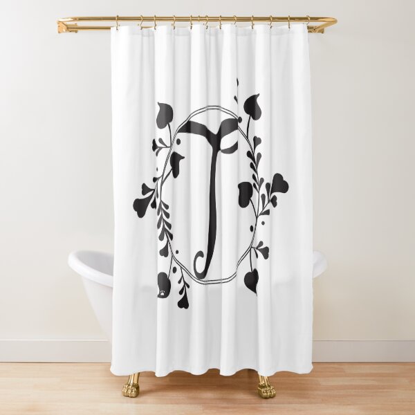 Item preview, T Monogram of hearts and letters in a vine designed and sold by KathyRHuff.