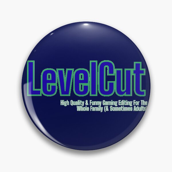 Item preview, LevelCut Logo & Tagline designed and sold by JBDesigner3030.
